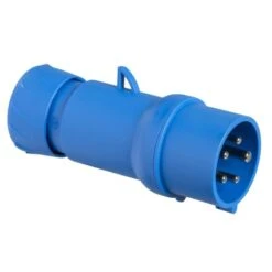 Schneider® Fiche Mobile Industrielle Droite 16 A - 3P+N+T - 200-250 V CA - IP44 - PRATIKA