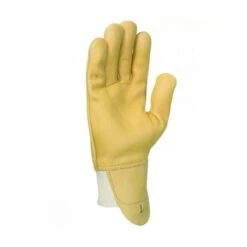 Gants De Travail Cuir, Hydrofuges, Protège Poignet, T.9 - E-Robur