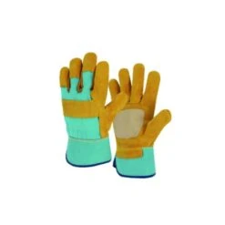 Gants Docker Cuir Manchette T.10 - E-Robur