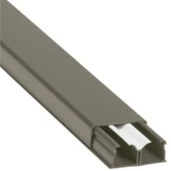 Legrand Guide-câbles Marron 40x16mm Grande Capacité 2 Compartiments - Longueur 2,1m