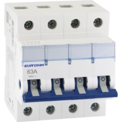 Interrupteur-sectionneur 4P - 63A - AC22A - à Coupure Pleinement Visible