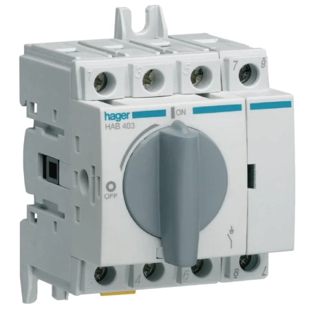 Interrupteur à Coupure Apparente 4P 32A 1 Interrupteur à Coupure Apparente 4P 32A