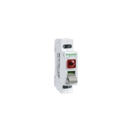 Schneider® Interrupteur De Commande à Voyant Lumineux 230V - 32A 2P - 250VCA - Acti9 ISW 1 Schneider® Interrupteur De Commande à Voyant Lumineux 230V - 32A 2P - 250VCA - Acti9 ISW