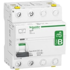 Schneider® Interrupteur Différentiel - 2P - 16A - 30mA - Type B - EV - 230V