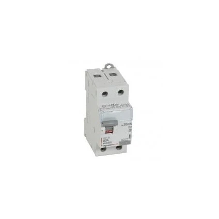 Legrand Interrupteur Différentiel 2P 230V~ 80A Type A 30mA - 2 Modules 1 Legrand Interrupteur Différentiel 2P 230V~ 80A Type A 30mA - 2 Modules