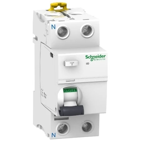 Schneider® Interrupteur Différentiel 2P 40A 30mA Type AC - Acti9, IID 1 Schneider® Interrupteur Différentiel 2P 40A 30mA Type AC - Acti9, IID