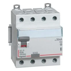 Legrand Interrupteur Différentiel 4P 400V~ 63A Type A 30mA - 4 Modules