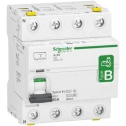 Schneider® Interrupteur Différentiel - 4P - 40A - 30mA - Type B - EV - 400V