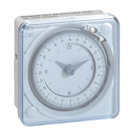 Legrand Interrupteur Horaire Analogique à Programme Journalier - Connexion Par Languette 1 Legrand Interrupteur Horaire Analogique à Programme Journalier - Connexion Par Languette