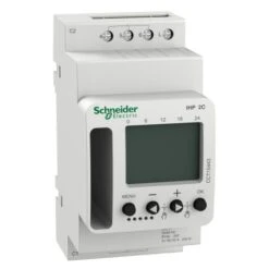 Schneider® Interrupteur Horaire Programmable 7 Jours - 2 Canaux - Acti9 IHP