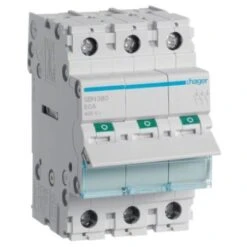 Interrupteur Modulaire 3 Pôles 80A