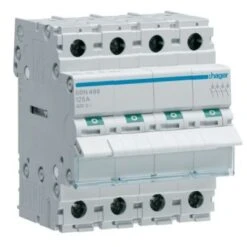 Interrupteur Modulaire 4 Pôles 125A