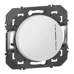 Legrand Interrupteur Ou Va-et-vient Lumineux DOOXIE - à équiper D'un Voyant - Blanc