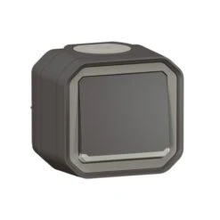 Interrupteur Ou Va-et-vient Lumineux LEGRAND Avec Voyant étanche Plexo 10AX 250V~ IP55 IK08 - Anthracite