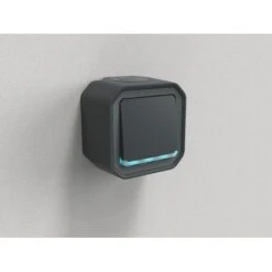 Interrupteur Ou Va-et-vient Lumineux LEGRAND Avec Voyant étanche Plexo 10AX 250V~ IP55 IK08 - Anthracite -Maison Moderne Electricite interrupteur ou va et vient lumineux legrand avec voyant etanche plexo 10ax 250v ip55 ik08 anthracite 3