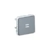 Legrand Interrupteur Ou Va-et-vient Lumineux PLEXO Composable IP55 10AX 250V - Gris