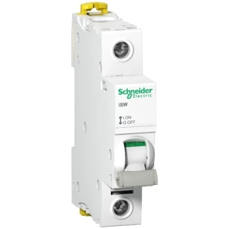 Schneider® Interrupteur-sectionneur 125A 1P 250VAC - Acti9 ISW 1 Schneider® Interrupteur-sectionneur 125A 1P 250VAC - Acti9 ISW