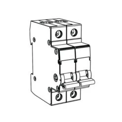 Interrupteur-sectionneur 2P - 40A - AC22A - à Coupure Pleinement Visible