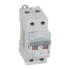 Legrand Interrupteur-sectionneur DX³-IS 2P 400V~ - 40A - 2 Modules