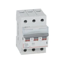 Legrand Interrupteur-sectionneur DX³-IS 3P 400V~ - 125A - 3 Modules