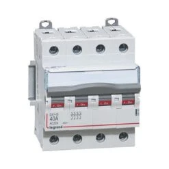 Legrand Interrupteur-sectionneur DX³-IS 4P 400V~ - 40A - 4 Modules