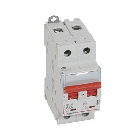 Legrand Interrupteur-sectionneur DX³-IS à Déclenchement 2P 400V~ - 63A - 2 Modules 1 Legrand Interrupteur-sectionneur DX³-IS à Déclenchement 2P 400V~ - 63A - 2 Modules
