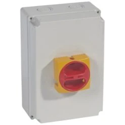 Legrand Interrupteur-sectionneur Rotatif Complet De Proximité - Tétrapolaire Neutre à Gauche - 50A