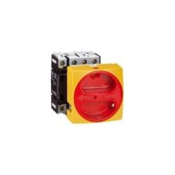 Legrand Interrupteur-sectionneur Rotatif Complet Encastré Ø22 Cadenassable - Tétrapolaire Neutre à Gauche - 25A