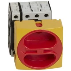 Legrand Interrupteur-sectionneur Rotatif Complet Encastré Cadenassable - Tétrapolaire Neutre à Gauche - 32A