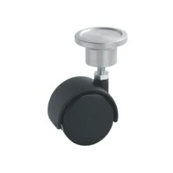 Legrand Jeu De 4 Roulettes Avec Range Cordons Pour Pied De Colonnettes 1 Et 2 Compartiments