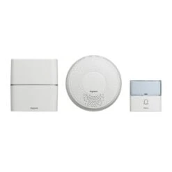 Legrand Kit Carillon Radio Sans Fil Sérénité Double à Piles - Blanc