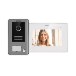 Kit Vidéo WAY 7" 1/BP Blanc