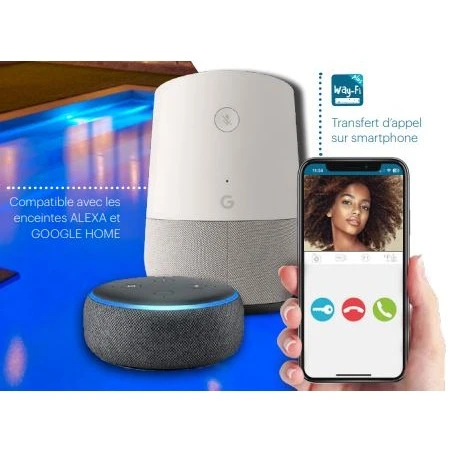 Kit Vidéophone Way-FI PLUS 7" 1/BP - Avec Module Wi-Fi Intégré Dans Le Moniteur 4 Kit Vidéophone Way-FI PLUS 7" 1/BP - Avec Module Wi-Fi Intégré Dans Le Moniteur – Image 4