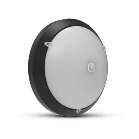 LED Hublot Rond Ø300 Noir 15W CCT 3000/4000/6000°K + Détecteur IR 3 LED Hublot Rond Ø300 Noir 15W CCT 3000/4000/6000°K + Détecteur IR – Image 3