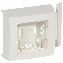 LEGRAND - Cadre Appareillage Saillie 1 Poste Pour Pose Sur Moulure DLPlus épaisseur 12,5mm - Blanc