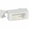 LEGRAND - Cadre Appareillage Saillie Blanc 1 Poste étroit Pose Sur Moulure DLPlus 20x12,5mm Ou 32x12,5mm