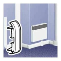 LEGRAND - Embout Pour Plinthe DLPlus 80x20mm - Blanc