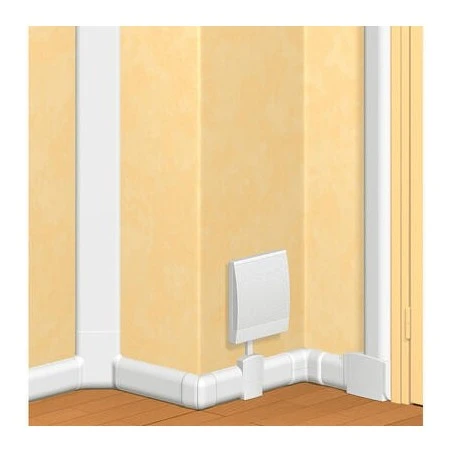 LEGRAND - Plinthe DLPlus 80x20mm Blanc 2 Compartiments 1 Couvercle Longueur 2m 2 LEGRAND - Plinthe DLPlus 80x20mm Blanc 2 Compartiments 1 Couvercle Longueur 2m – Image 2