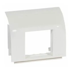 LEGRAND - Support Mosaic 2 Modules Pour Pose Sur Plinthe DLP 140x35mm - Blanc