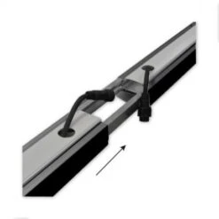 Linéaire LED Dépoli 50W 1,5 Mètres 5000K - Noir -Maison Moderne Electricite lineaire led depoli 50w 15 metres 5000k noir miidex 3