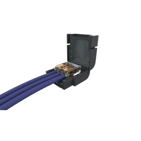 Mini Boite De Jonction Extra-plate - 1x3 - Avec Gel Isolant Et Borne à Leviers 1 Mini Boite De Jonction Extra-plate - 1x3 - Avec Gel Isolant Et Borne à Leviers