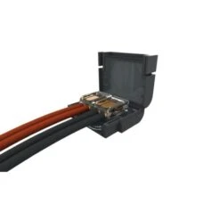 Mini Boite De Jonction Plate - 2x2 - Avec Gel Isolant Et Borne à Leviers