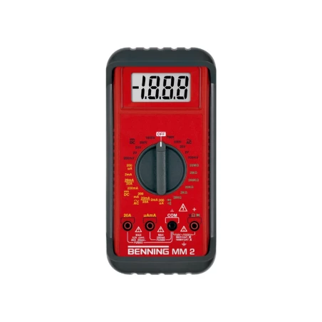 MM3 Multimètre Numérique - Cat III 600V 1 MM3 Multimètre Numérique - Cat III 600V