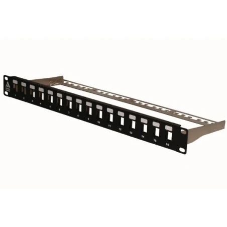 Panneau De Brassage à équiper FTP Keystone 16 Ports 1 Panneau De Brassage à équiper FTP Keystone 16 Ports