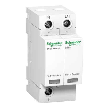 Schneider® Parafoudre Acti9, IPRD 40r - 1P+N, 40kA 230/400V 1 Schneider® Parafoudre Acti9, IPRD 40r - 1P+N, 40kA 230/400V
