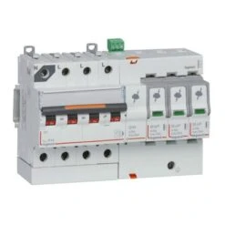 Legrand Parafoudre Avec Protection De Court-circuit Intégrée TypeT2 Imax 20kA - 3P+N 320V~ - 8 Modules