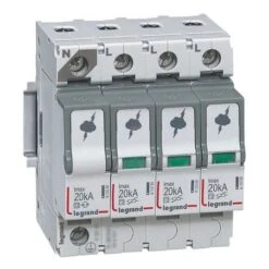 Legrand Parafoudre Type T2 Imax 20kA/pôle - 3P+N 320V~ - 4 Modules