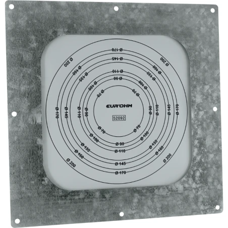 Passe-membrane Sup 'air Ø80 à 200mm - Dimensions 30x30cm 1 Passe-membrane Sup 'air Ø80 à 200mm - Dimensions 30x30cm