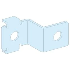 Schneider® Patte De Fixation Rail H15mm - Lot De 2 - PrismaSeT G Active
