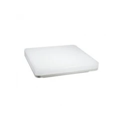 Plafonnier LED Carré Blanc 18W 4000°K